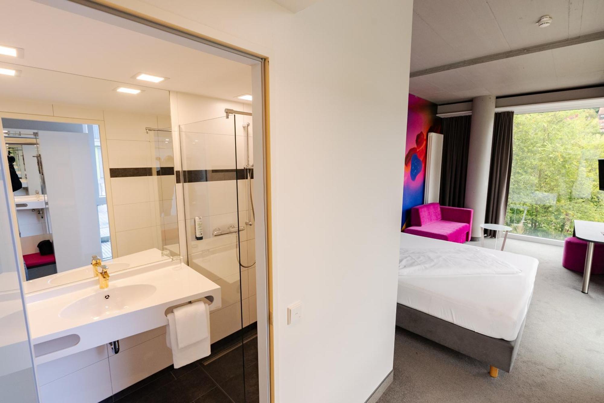 Qubixx Stadtmittehotel Schwabisch Hall Bagian luar foto